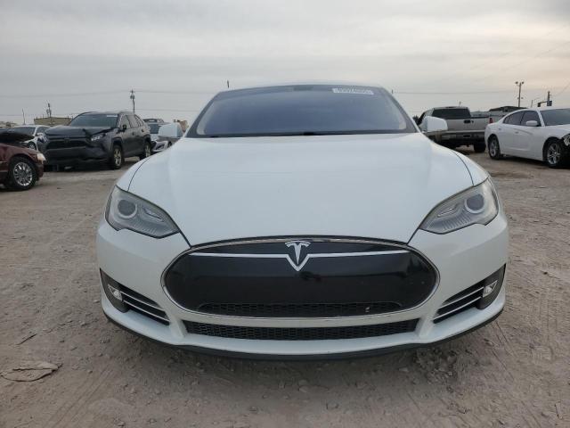 5YJSA1BC2DFP10222 - 2013 TESLA MODEL S Սպիտակ լուսանկար 5