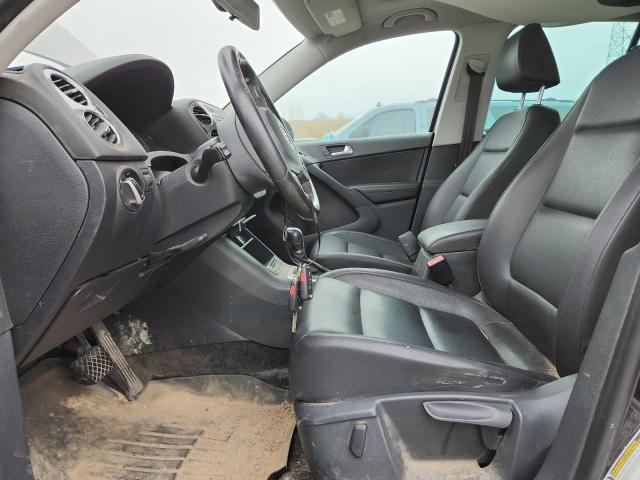 WVGBV7AX2CW504237 - 2012 VOLKSWAGEN TIGUAN S BLACK photo 7