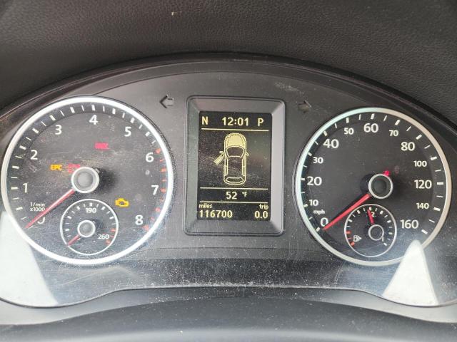 WVGBV7AX2CW504237 - 2012 VOLKSWAGEN TIGUAN S BLACK photo 9