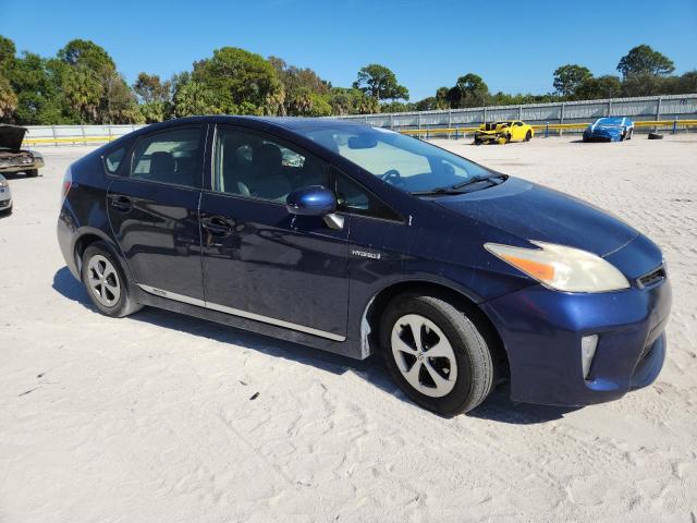 JTDKN3DU1D0352356 - 2013 TOYOTA PRIUS ლურჯი ფოტო 4