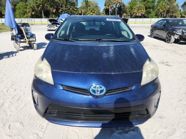 JTDKN3DU1D0352356 - 2013 TOYOTA PRIUS ლურჯი ფოტო 5