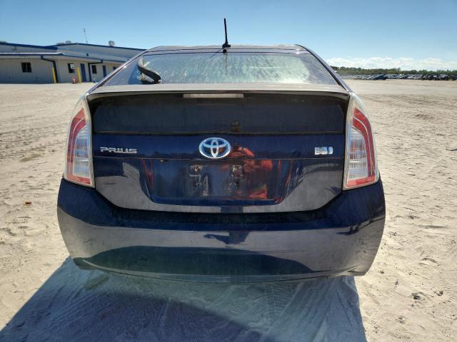 JTDKN3DU1D0352356 - 2013 TOYOTA PRIUS ლურჯი ფოტო 6