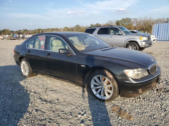 WBAHL83547DT07929 - 2007 BMW 750 I შავი ფოტო 4