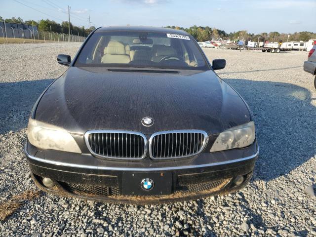 WBAHL83547DT07929 - 2007 BMW 750 I შავი ფოტო 5