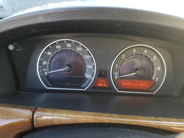 WBAHL83547DT07929 - 2007 BMW 750 I შავი ფოტო 9