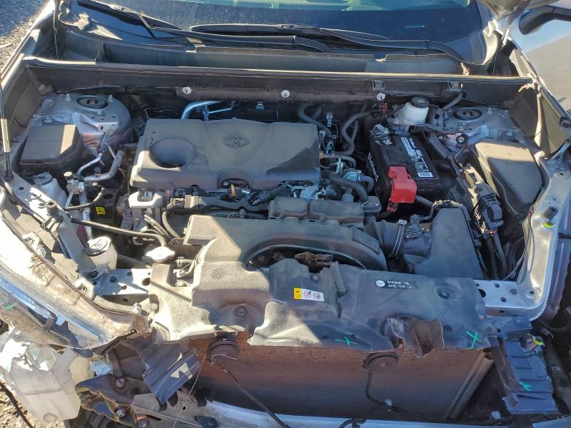 2T3P1RFVXMW146037 - 2021 TOYOTA RAV4 XLE GRAY photo 12