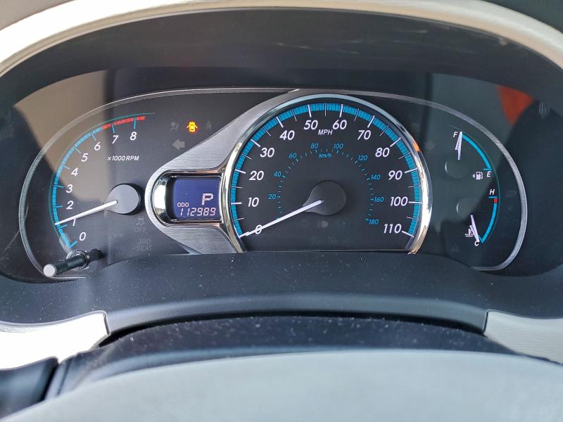 5TDDK3DC7DS061978 - 2013 TOYOTA SIENNA XLE Көк фото 9