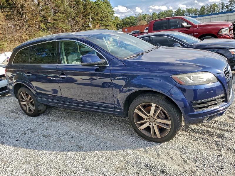 WA1LGAFEXED012927 - 2014 AUDI Q7 PREMIUM PLUS Көк фото 4