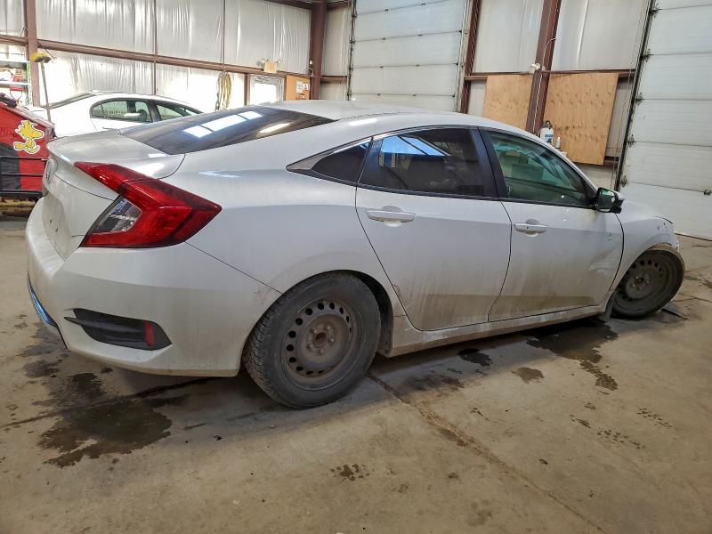 2HGFC2F75LH019355 - 2020 HONDA CIVIC EX WHITE photo 3