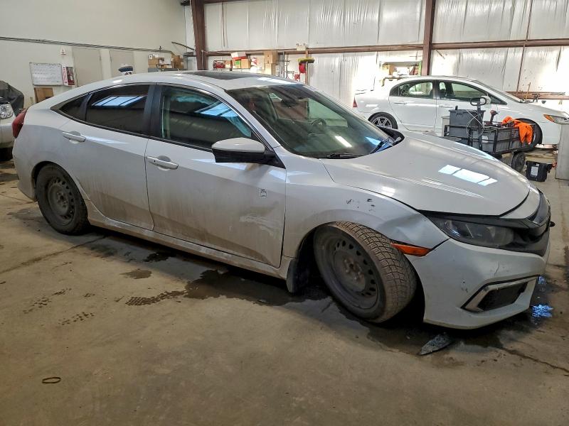 2HGFC2F75LH019355 - 2020 HONDA CIVIC EX WHITE photo 4