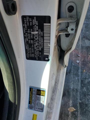 KMHCT5AEXHU313620 - 2017 HYUNDAI ACCENT SE WHITE photo 12