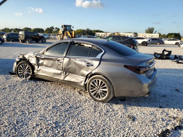 JN1EV7AR7JM441201 - 2018 INFINITI Q50 LUXE CHARCOAL photo 2