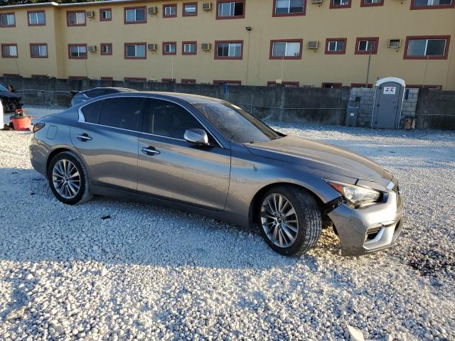 JN1EV7AR7JM441201 - 2018 INFINITI Q50 LUXE CHARCOAL photo 4