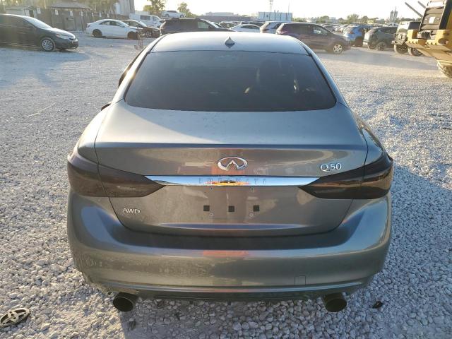 JN1EV7AR7JM441201 - 2018 INFINITI Q50 LUXE CHARCOAL photo 6