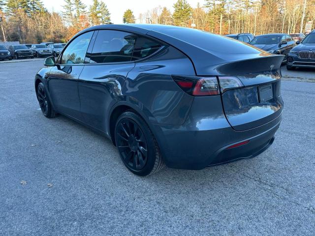 5YJYGAEE3MF144318 - 2021 TESLA MODEL Y GRAY photo 3