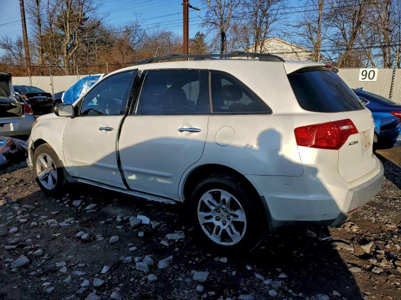 2HNYD28487H512275 - 2007 ACURA MDX TECHNOLOGY Սպիտակ լուսանկար 2