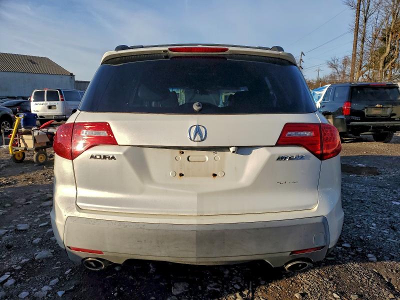 2HNYD28487H512275 - 2007 ACURA MDX TECHNOLOGY Սպիտակ լուսանկար 6
