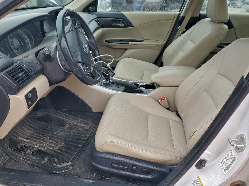 1HGCR3F88DA034951 - 2013 HONDA ACCORD EXL WHITE photo 7