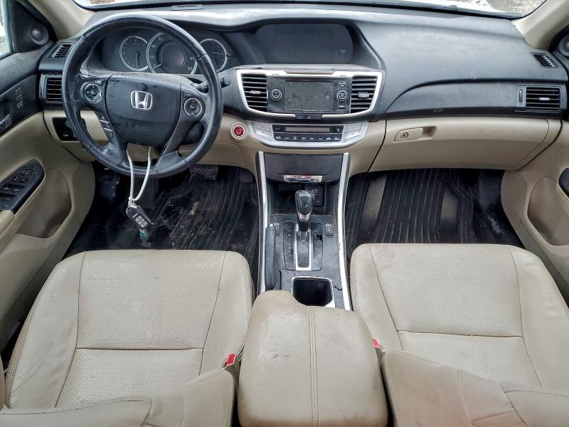 1HGCR3F88DA034951 - 2013 HONDA ACCORD EXL WHITE photo 8