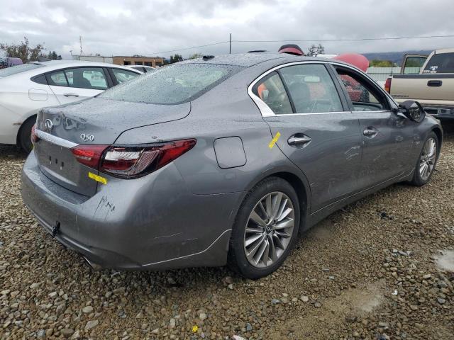 JN1EV7AP0JM360393 - 2018 INFINITI Q50 LUXE CHARCOAL photo 3