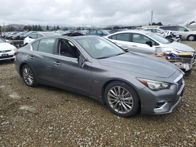 JN1EV7AP0JM360393 - 2018 INFINITI Q50 LUXE CHARCOAL photo 4