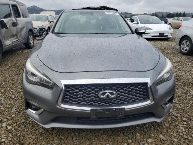 JN1EV7AP0JM360393 - 2018 INFINITI Q50 LUXE CHARCOAL photo 5
