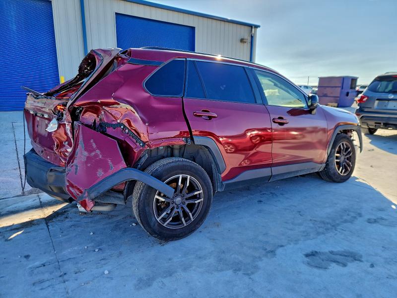 JTMH1RFV0LD517903 - 2020 TOYOTA RAV4 LE RED photo 3