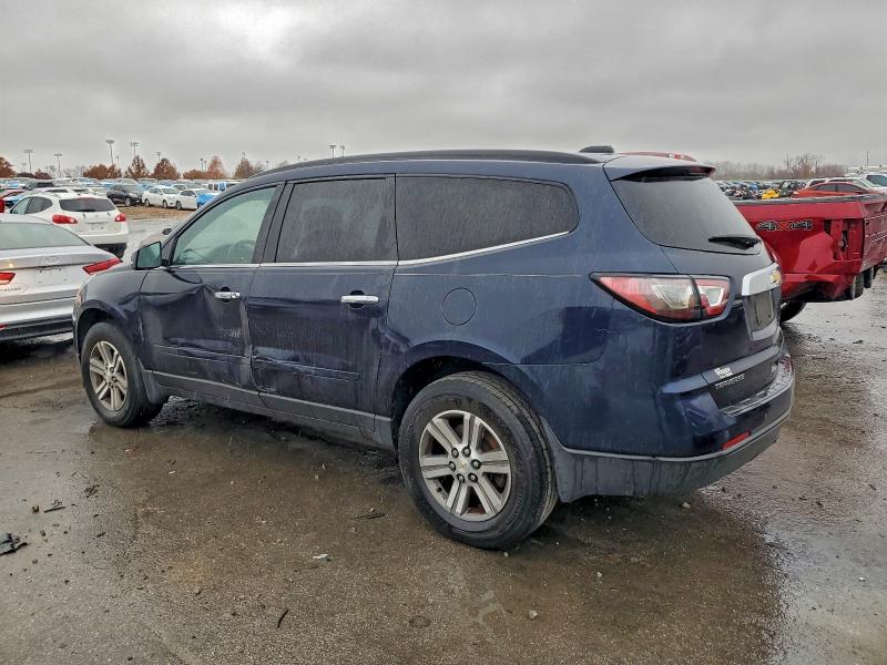 1GNKRGKD1HJ239237 - 2017 CHEVROLET TRAVERSE LT BLUE photo 2
