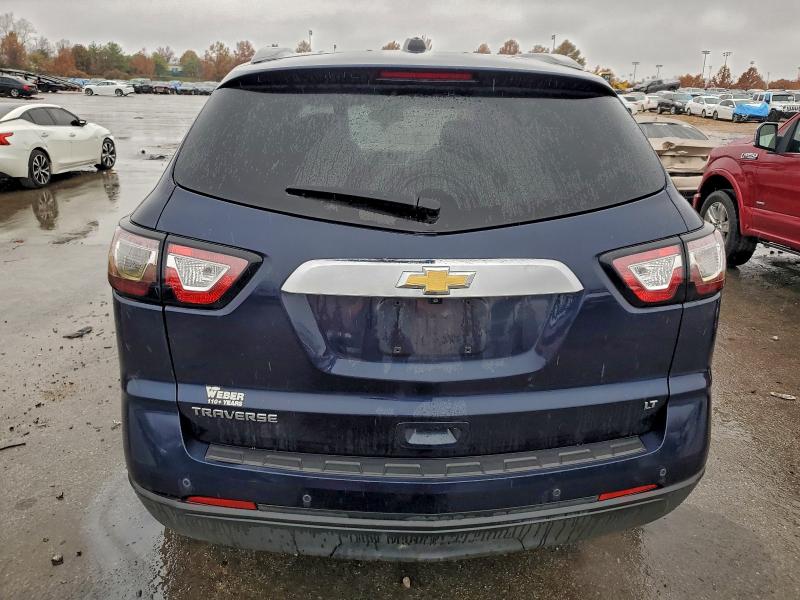 1GNKRGKD1HJ239237 - 2017 CHEVROLET TRAVERSE LT BLUE photo 6