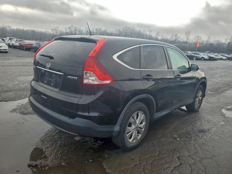 2HKRM4H59DH686437 - 2013 HONDA CR-V EX BLACK photo 3