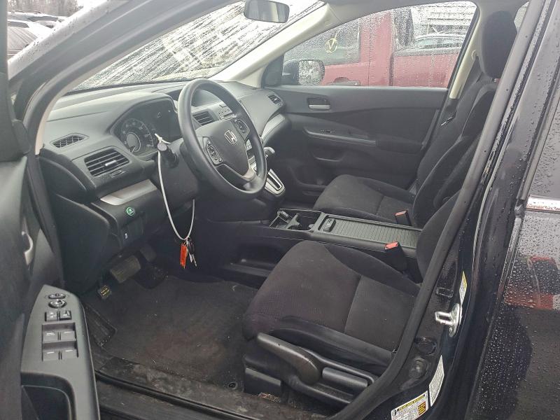 2HKRM4H59DH686437 - 2013 HONDA CR-V EX BLACK photo 7