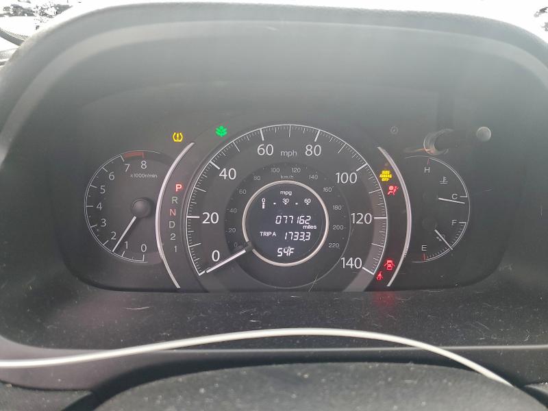 2HKRM4H59DH686437 - 2013 HONDA CR-V EX BLACK photo 9