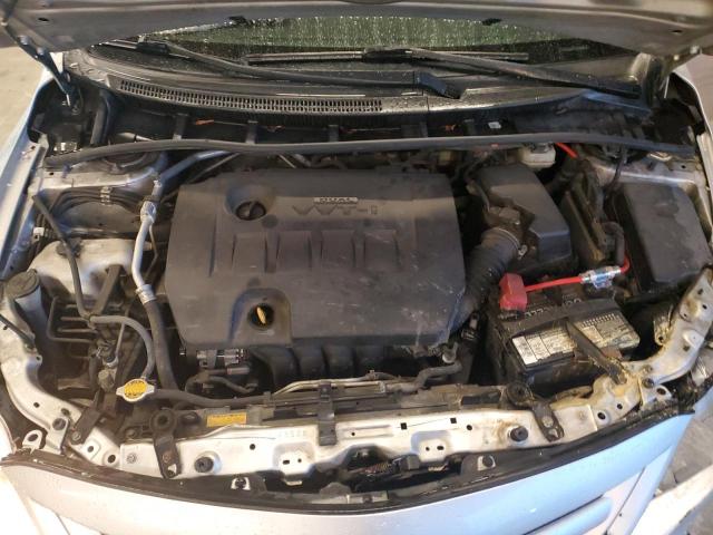 JTDBU4EE5B9167848 - 2011 TOYOTA COROLLA BASE SILVER photo 11