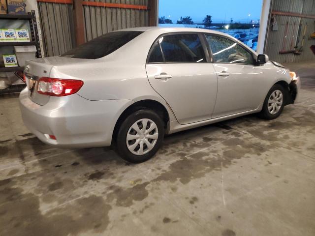 JTDBU4EE5B9167848 - 2011 TOYOTA COROLLA BASE SILVER photo 3