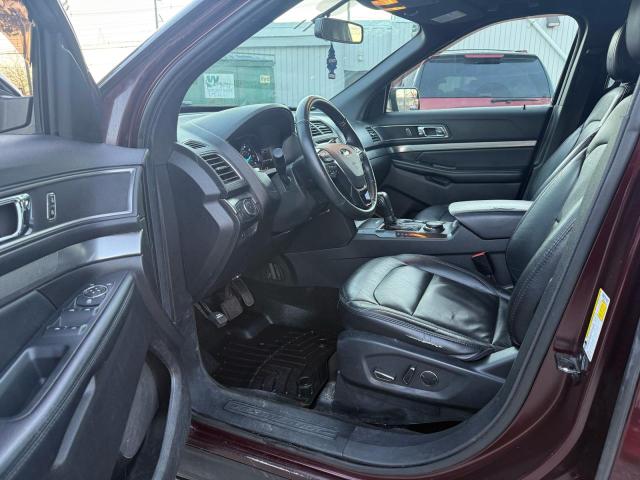 1FM5K8D85JGB14370 - 2018 FORD EXPLORER XLT 勃艮第红 照片 12