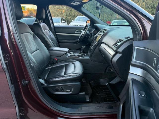 1FM5K8D85JGB14370 - 2018 FORD EXPLORER XLT 勃艮第红 照片 5