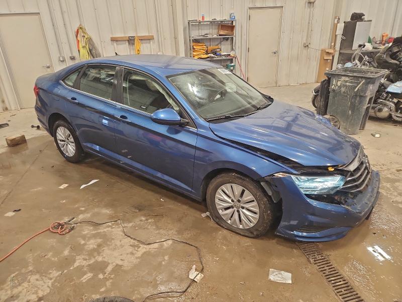 3VWC57BU4KM056107 - 2019 VOLKSWAGEN JETTA S BLUE photo 4