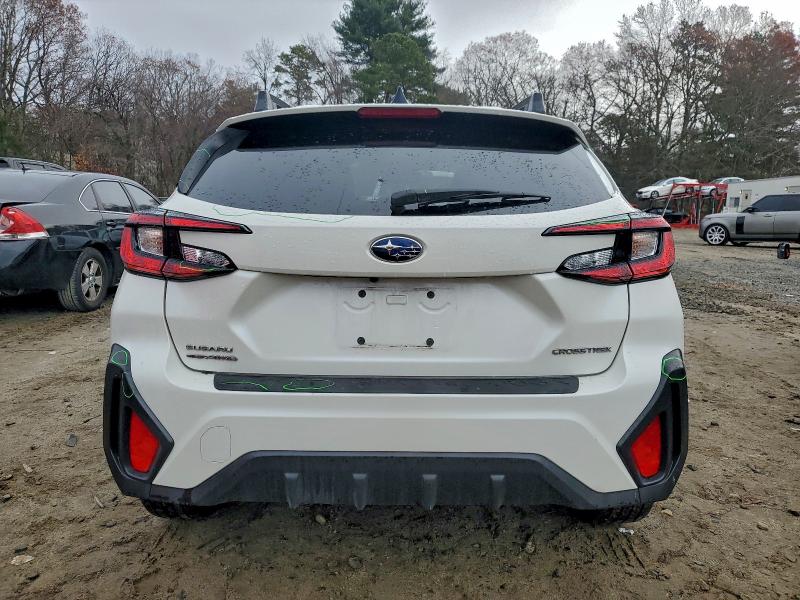 JF2GUADC0RH347292 - 2024 SUBARU CROSSTREK PREMIUM თეთრი ფოტო 6