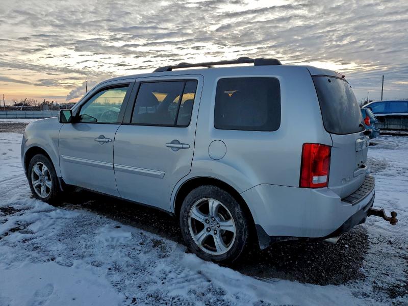 5FNYF4H50CB505017 - 2012 HONDA PILOT EXL Gümüş foto 2