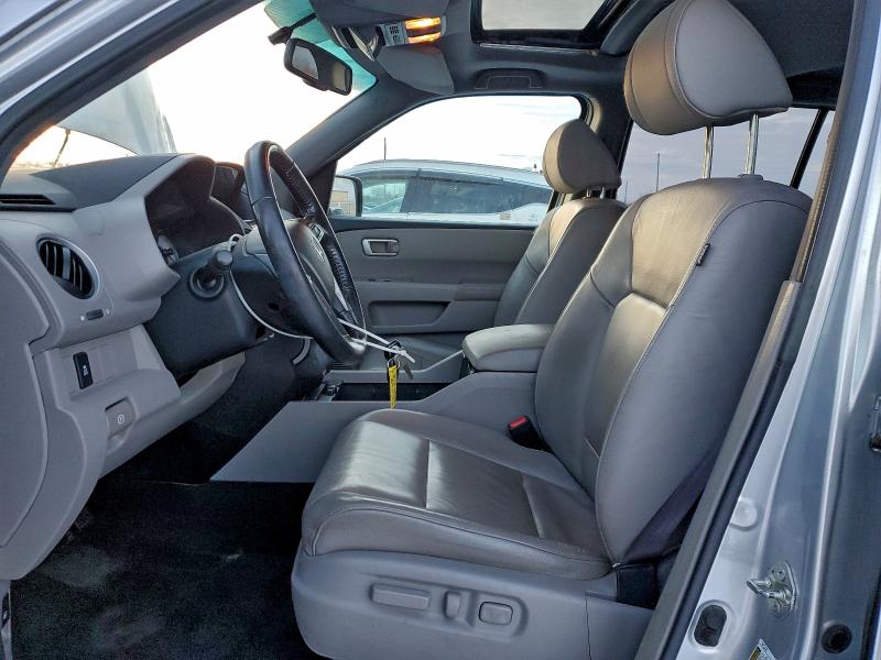 5FNYF4H50CB505017 - 2012 HONDA PILOT EXL Gümüş foto 7