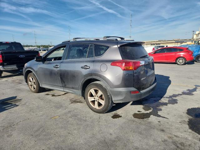 JTMWFREV2EJ007311 - 2014 TOYOTA RAV4 XLE GRAY photo 2