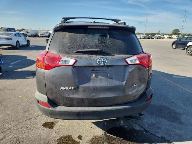 JTMWFREV2EJ007311 - 2014 TOYOTA RAV4 XLE GRAY photo 6