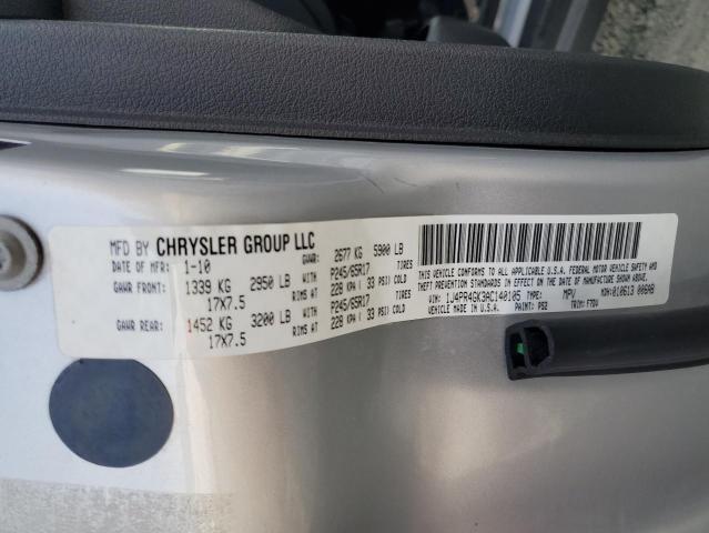 1J4PR4GK3AC140105 - 2010 JEEP GRAND CHER LAREDO GRAY photo 13