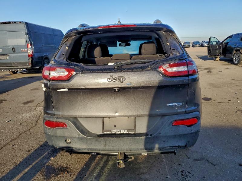 1C4PJLCB8HW607444 - 2017 JEEP CHEROKEE LATITUDE 灰色 照片 6