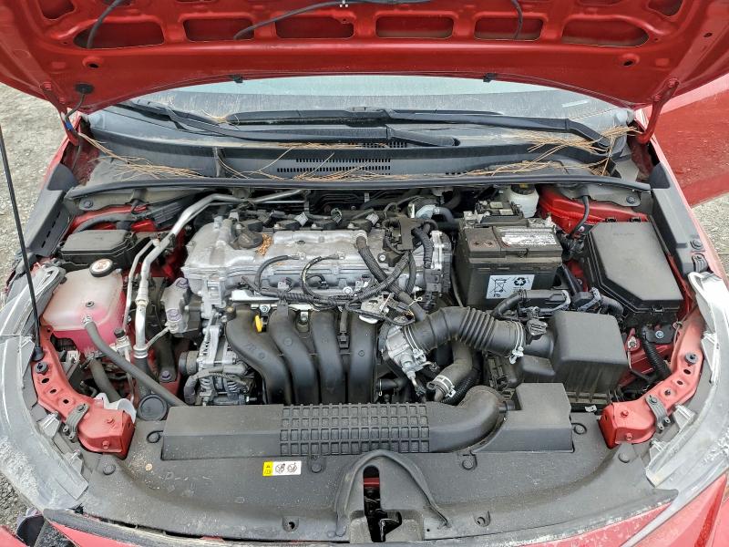 5YFEPRAE8LP061977 - 2020 TOYOTA COROLLA LE RED photo 11