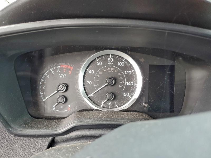 5YFEPRAE8LP061977 - 2020 TOYOTA COROLLA LE RED photo 9