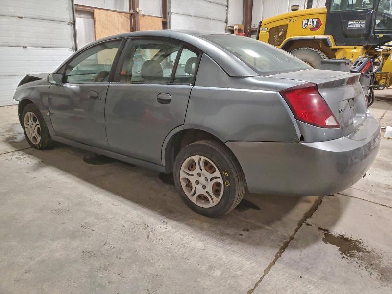 1G8AJ52FX4Z155912 - 2004 SATURN ION LEVEL 2 GRAY photo 2