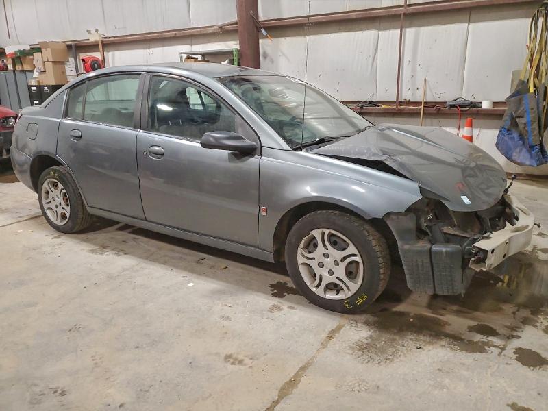 1G8AJ52FX4Z155912 - 2004 SATURN ION LEVEL 2 GRAY photo 4