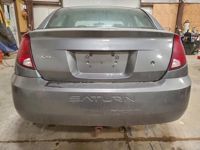 1G8AJ52FX4Z155912 - 2004 SATURN ION LEVEL 2 GRAY photo 6