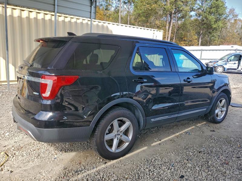 1FM5K8DH3GGC21121 - 2016 FORD EXPLORER XLT BLACK photo 3
